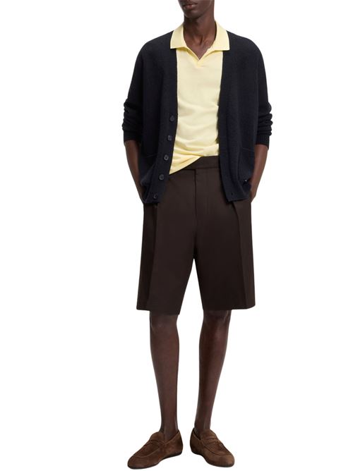 Pantaloni corti in cotone BOSS by Beckham Hugo Boss | 50567651210